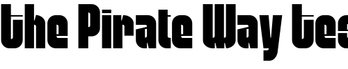 Font : MobleySans-Condensed Custom Text : The Pirate Way Test your own text here Click to download or to view this font on a tshirt that can be custom printed in Bali