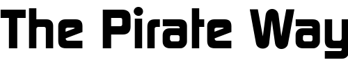 Font : ModaerneHeavy-Regular Custom Text : The Pirate Way Test your own text here Click to download or to view this font on a tshirt that can be custom printed in Bali