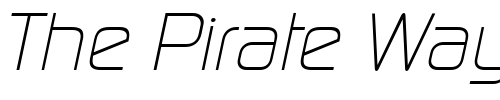 Font : ModaerneLight-Italic Custom Text : The Pirate Way Test your own text here Click to download or to view this font on a tshirt that can be custom printed in Bali