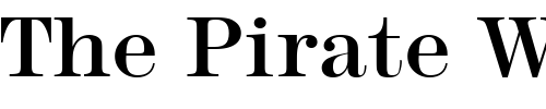 Font : Modern327-Regular Custom Text : The Pirate Way Test your own text here Click to download or to view this font on a tshirt that can be custom printed in Bali