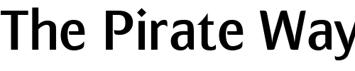 Font : MondialPlus-Demi-PDF Custom Text : The Pirate Way Test your own text here Click to download or to view this font on a tshirt that can be custom printed in Bali