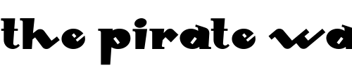 Font : Mondo-Redondo-NF Custom Text : The Pirate Way Test your own text here Click to download or to view this font on a tshirt that can be custom printed in Bali