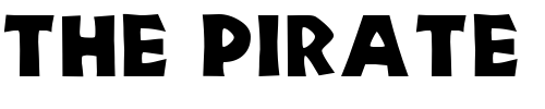Font : Neuland-Regular-DB Custom Text : The Pirate Way Test your own text here Click to download or to view this font on a tshirt that can be custom printed in Bali