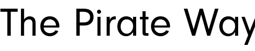 Font : NeuzeitGroT Custom Text : The Pirate Way Test your own text here Click to download or to view this font on a tshirt that can be custom printed in Bali