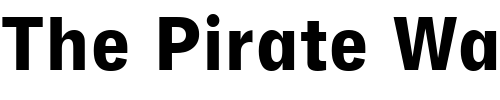 Font : NeuzeitGroTBlaCon Custom Text : The Pirate Way Test your own text here Click to download or to view this font on a tshirt that can be custom printed in Bali