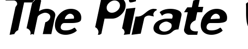 Font : Nibbles-BoldOblique Custom Text : The Pirate Way Test your own text here Click to download or to view this font on a tshirt that can be custom printed in Bali
