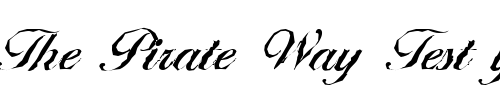 Font : NicholasBeckerAntique-Medium-Regular Custom Text : The Pirate Way Test your own text here Click to download or to view this font on a tshirt that can be custom printed in Bali