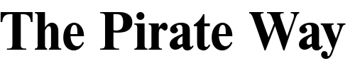 Font : NimbusRomDTU-Bold Custom Text : The Pirate Way Test your own text here Click to download or to view this font on a tshirt that can be custom printed in Bali