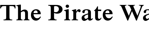 Font : NimbusRomNo9TMed Custom Text : The Pirate Way Test your own text here Click to download or to view this font on a tshirt that can be custom printed in Bali