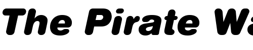 Font : NimbusSanDBlaItaRo1 Custom Text : The Pirate Way Test your own text here Click to download or to view this font on a tshirt that can be custom printed in Bali