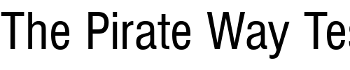 Font : NimbusSanDEECon Custom Text : The Pirate Way Test your own text here Click to download or to view this font on a tshirt that can be custom printed in Bali