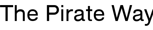 Font : NimbusSanNo5TGR Custom Text : The Pirate Way Test your own text here Click to download or to view this font on a tshirt that can be custom printed in Bali