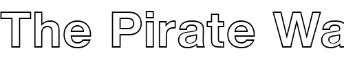Font : Nimbus_Sans_Becker_OutDBol Custom Text : The Pirate Way Test your own text here Click to download or to view this font on a tshirt that can be custom printed in Bali