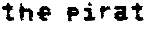 Font : NoRefunds Custom Text : The Pirate Way Test your own text here Click to download or to view this font on a tshirt that can be custom printed in Bali
