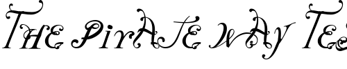 Font : NotCaslonOne Custom Text : The Pirate Way Test your own text here Click to download or to view this font on a tshirt that can be custom printed in Bali