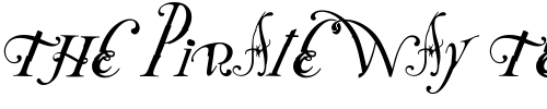 Font : NotCaslonTwo Custom Text : The Pirate Way Test your own text here Click to download or to view this font on a tshirt that can be custom printed in Bali