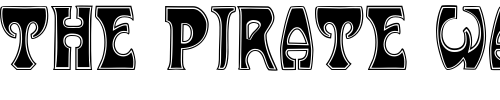 Font : NouveauUneInline Custom Text : The Pirate Way Test your own text here Click to download or to view this font on a tshirt that can be custom printed in Bali