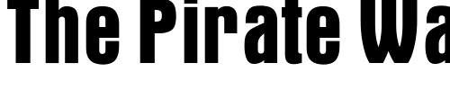 Font : OPTIAuroraGroteskNine Custom Text : The Pirate Way Test your own text here Click to download or to view this font on a tshirt that can be custom printed in Bali