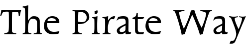 Font : OPTICather Custom Text : The Pirate Way Test your own text here Click to download or to view this font on a tshirt that can be custom printed in Bali