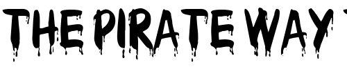 Font : OPTIDracula Custom Text : The Pirate Way Test your own text here Click to download or to view this font on a tshirt that can be custom printed in Bali
