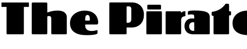 Font : OPTIKoloss Custom Text : The Pirate Way Test your own text here Click to download or to view this font on a tshirt that can be custom printed in Bali