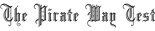 Font : OPTILeonTextC Custom Text : The Pirate Way Test your own text here Click to download or to view this font on a tshirt that can be custom printed in Bali