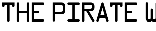 Font : OPTIOpus Custom Text : The Pirate Way Test your own text here Click to download or to view this font on a tshirt that can be custom printed in Bali