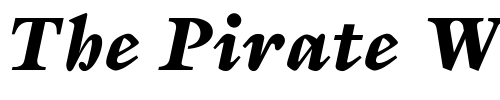 Font : OPTISapir Custom Text : The Pirate Way Test your own text here Click to download or to view this font on a tshirt that can be custom printed in Bali