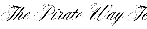 Font : OPTIYale-ScriptSuppl Custom Text : The Pirate Way Test your own text here Click to download or to view this font on a tshirt that can be custom printed in Bali