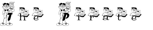 Font : OWLFRI_KG Custom Text : The Pirate Way Test your own text here Click to download or to view this font on a tshirt that can be custom printed in Bali