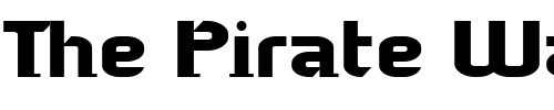 Font : OWOReactor Custom Text : The Pirate Way Test your own text here Click to download or to view this font on a tshirt that can be custom printed in Bali