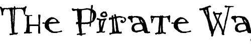 Font : OWOSwanky Custom Text : The Pirate Way Test your own text here Click to download or to view this font on a tshirt that can be custom printed in Bali