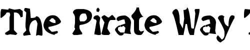 Font : Old-newspaper-font Custom Text : The Pirate Way Test your own text here Click to download or to view this font on a tshirt that can be custom printed in Bali