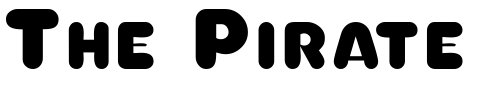 Font : OleadaSCapsSSK Custom Text : The Pirate Way Test your own text here Click to download or to view this font on a tshirt that can be custom printed in Bali