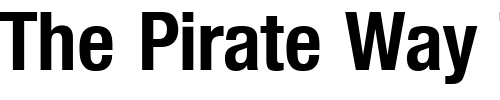 Font : Olnova-BoldCond Custom Text : The Pirate Way Test your own text here Click to download or to view this font on a tshirt that can be custom printed in Bali