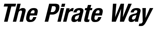 Font : Olnova-BoldCondIta Custom Text : The Pirate Way Test your own text here Click to download or to view this font on a tshirt that can be custom printed in Bali