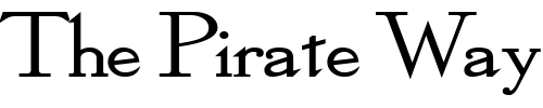 Font : Olympus-Extended-Bold Custom Text : The Pirate Way Test your own text here Click to download or to view this font on a tshirt that can be custom printed in Bali