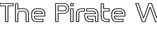 Font : Omicron-Zeta-Hollow Custom Text : The Pirate Way Test your own text here Click to download or to view this font on a tshirt that can be custom printed in Bali