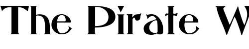 Font : Omneco Custom Text : The Pirate Way Test your own text here Click to download or to view this font on a tshirt that can be custom printed in Bali