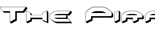 Font : Omni-Girl-3D Custom Text : The Pirate Way Test your own text here Click to download or to view this font on a tshirt that can be custom printed in Bali