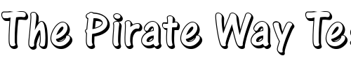 Font : One-Stroke-Script-Shaded-Plain Custom Text : The Pirate Way Test your own text here Click to download or to view this font on a tshirt that can be custom printed in Bali