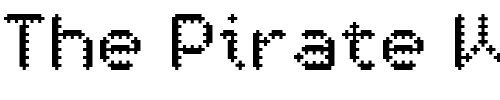 Font : OneCross Custom Text : The Pirate Way Test your own text here Click to download or to view this font on a tshirt that can be custom printed in Bali