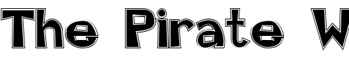 Font : OnedinInline Custom Text : The Pirate Way Test your own text here Click to download or to view this font on a tshirt that can be custom printed in Bali