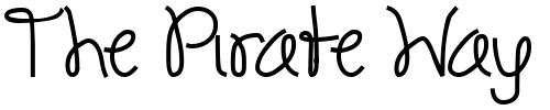 Font : Onestroke Custom Text : The Pirate Way Test your own text here Click to download or to view this font on a tshirt that can be custom printed in Bali