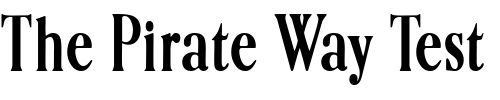 Font : Opalone Custom Text : The Pirate Way Test your own text here Click to download or to view this font on a tshirt that can be custom printed in Bali