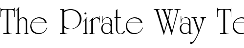Font : Opera Custom Text : The Pirate Way Test your own text here Click to download or to view this font on a tshirt that can be custom printed in Bali