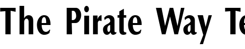 Font : OptaneCompactExtrabold-Regular Custom Text : The Pirate Way Test your own text here Click to download or to view this font on a tshirt that can be custom printed in Bali