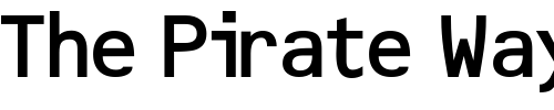 Font : OpticalBDB-Normal Custom Text : The Pirate Way Test your own text here Click to download or to view this font on a tshirt that can be custom printed in Bali