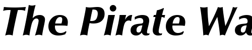 Font : Optima-BlackItalic Custom Text : The Pirate Way Test your own text here Click to download or to view this font on a tshirt that can be custom printed in Bali