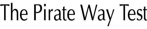 Font : Optima-Cn Custom Text : The Pirate Way Test your own text here Click to download or to view this font on a tshirt that can be custom printed in Bali